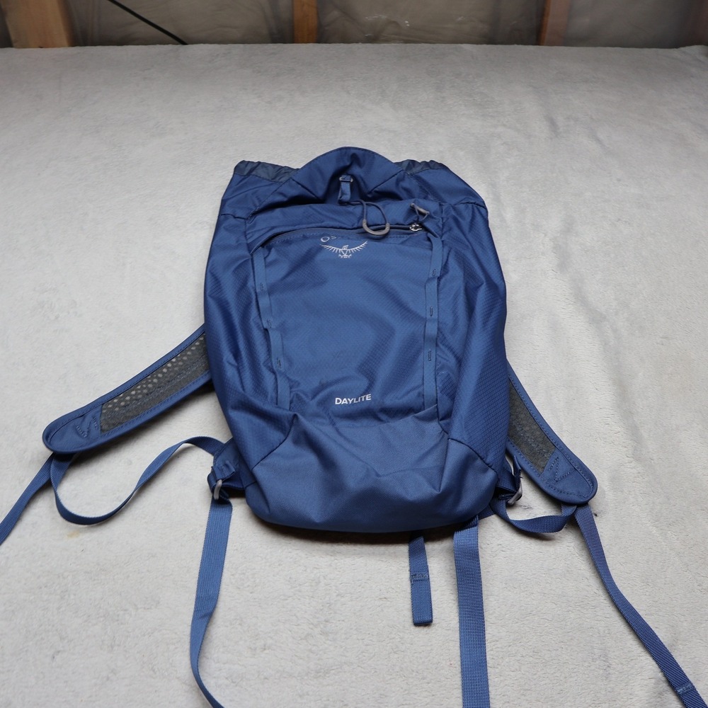 Osprey Daylite Cinch Backpack Mens OS Blue Hiking Travel Lightweight Daypack